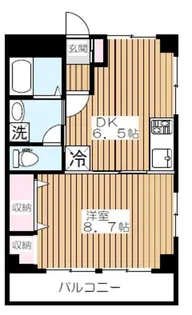 サンコーポ北野【2階】の間取り