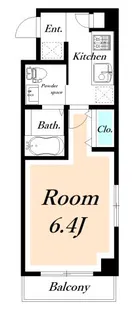 フローラ舞浜【3階】の間取り