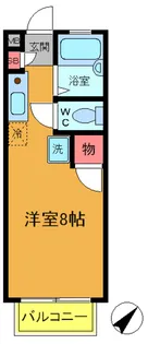 ベルコリーヌIII【2階】の間取り