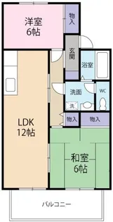 セジュール岩本 B棟【2階】の間取り