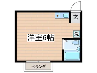 サニ-ハイム【4階】の間取り
