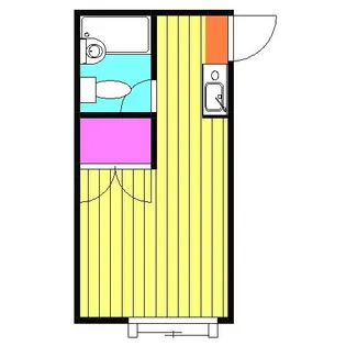 プチフレンズ【2階】の間取り
