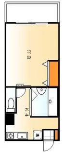 アネックス山城【4階】の間取り