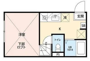 グランパティオIII【1階】の間取り