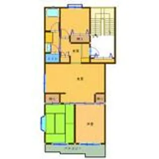 ダイヤモンドマンション1号館【5階】の間取り