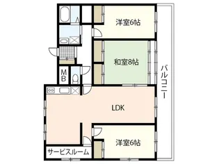 浅尾ビル【2階】の間取り