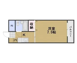 アルフィーネ厚生町【7階】の間取り