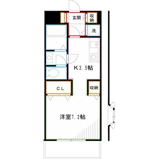 グリーン・パークII【1階】の間取り