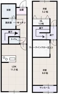 スピネルの間取り