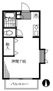 ヴィブレ桜丘【2階】の間取り