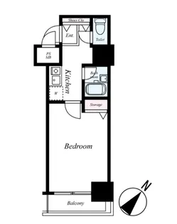 ダイホープラザ新横浜【5階】の間取り