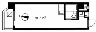 ハイツサト赤坂【7階】の間取り