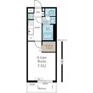 エヌエー宮城野【3階】の間取り