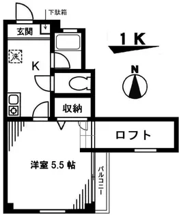 メゾンSAM【3階】の間取り