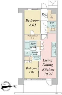 トラープランド蒼麗館【1階】の間取り