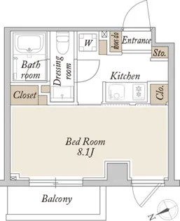 東京都練馬区豊玉北2【マンション】の間取り