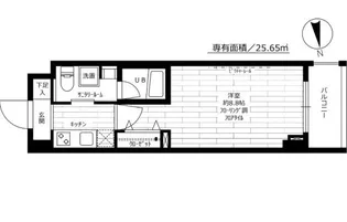 東京都新宿区改代町【マンション】の間取り