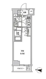 東京都世田谷区上野毛1【マンション】の間取り