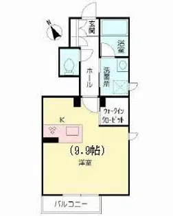 ランバーキャンプキタカミ【1階】の間取り