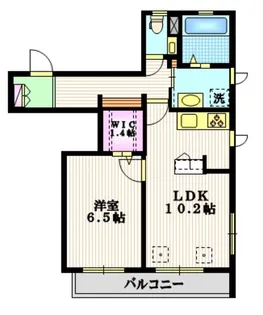 ザルツクライン赤坂【4階】の間取り