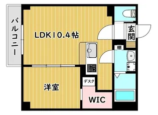 大阪府寝屋川市東香里園町【マンション】の間取り