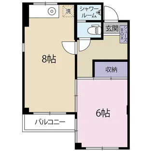 Mコーポ浦和【3階】の間取り