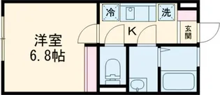 カインドネス西八王子台町【3階】の間取り