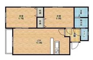 ユニゾン錦【1階】の間取り