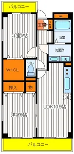 東京都立川市柴崎町1【マンション】の間取り