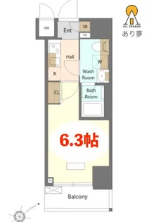 SHOKEN Residence横浜天王町II【1階】の間取り