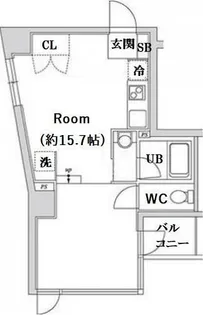 東京都台東区下谷1【マンション】の間取り