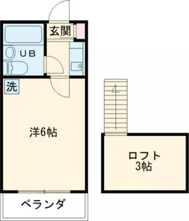 サニーコートS【1階】の間取り