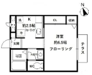 吉祥寺メゾン-A【1階】の間取り