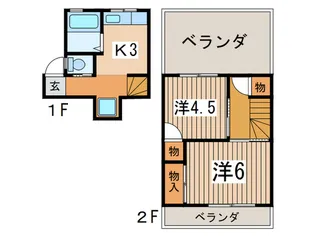 神奈川県横浜市旭区万騎が原【一戸建】の間取り