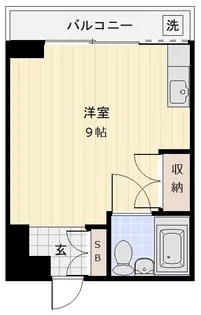 シティコーポ松島【3階】の間取り