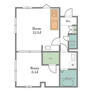 Ma Maison【1階】の間取り