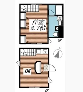 東京都千代田区神田三崎町3【マンション】の間取り