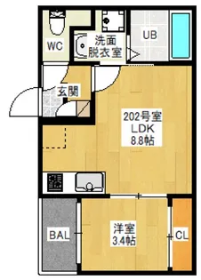 Regalest 39【2階】の間取り