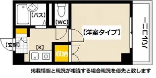フェリエ東雲【2階】の間取り