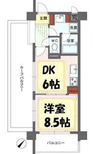 ライオンズマンション北越谷第3【6階】の間取り