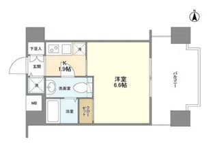 エクセリア九段【11階】の間取り
