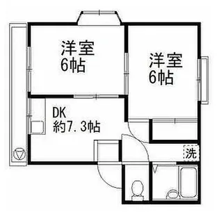 ピュアインハビット【2階】の間取り