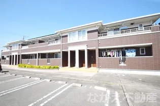 徳島県小松島市大林町字金岡【アパート】の外観