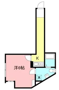 東京都板橋区赤塚3【アパート】の間取り