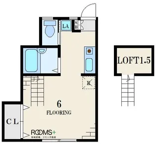 ファミール桜上水【1階】の間取り