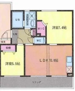 KS宮千代I【4階】の間取り