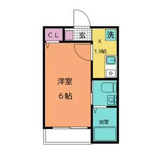 ブレッツァマリーナ横浜【2階】の間取り