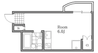カーサジュリエッタ【1階】の間取り