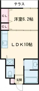 SS福田 D棟【1階】の間取り