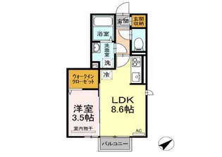 ブライトホープ【2階】の間取り